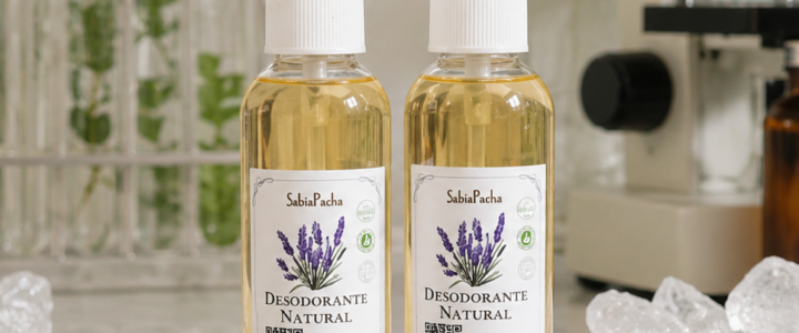 Desodorante con alumbre y aceites esenciales