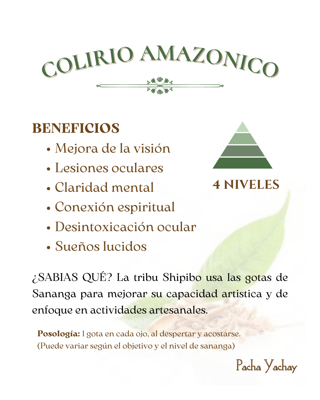 Colirio Amazónico SANANGA (extracto natural) - Image 3